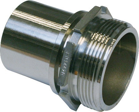 TEGUMA Tankwagenkupplung Edelstahl 1.4408, 1/2 Zoll AG, 13 mm Schlauchstutzen
