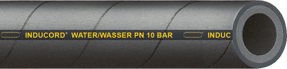 TEGUMA INDUCORD® Industriewasserschlauch 40 m, ID 22 mm, AD 30 mm, 10 bar, SBR