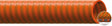 TEGUMA QUADRIFLEX Kunststoff-Saugschlauch ID 51 mm, orange, 50 m – flexibel & robust