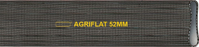 TEGUMA AGRIFLAT Wasserschlauch 100 m, ID 20 mm, AD 24 mm, flach aufrollbar, extrem belastbar