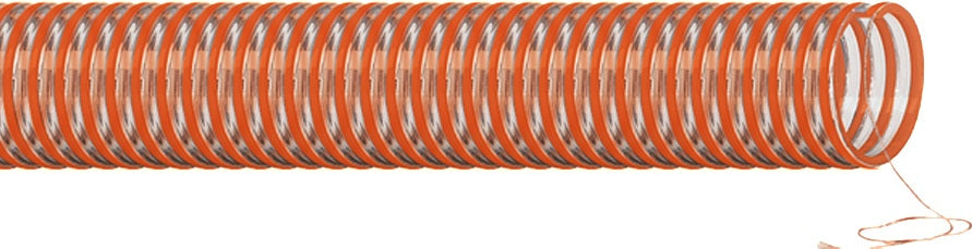 NORPLAST PUR 386 SCIROPPO Lebensmittelschlauch 38 mm, 30 m, PU, transparent