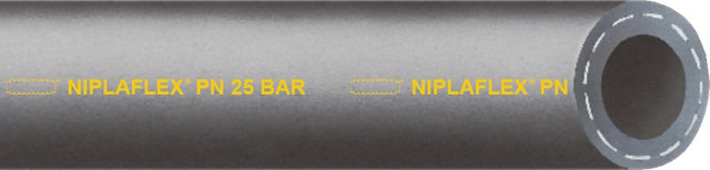 Universalschlauch NIPLAFLEX® ID 6,0mm AD 12,0mm L.100m Schwarz TEGUMA – Flexibler Druckluftschlauch