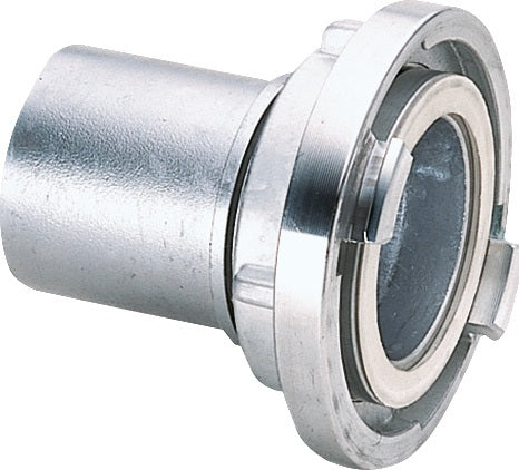 TEGUMA Saugkupplung Storz C mit glattem Schlauchstutzen 50 mm aus Aluminium