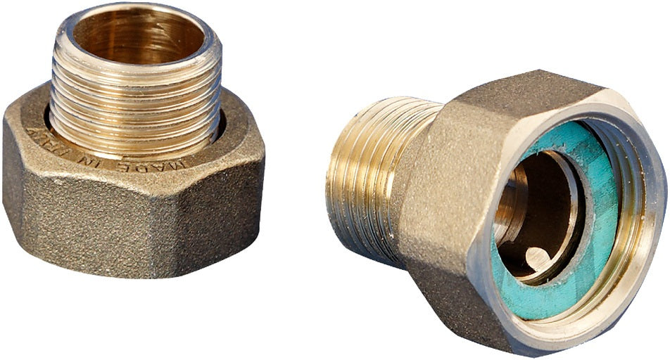 Wilo Verschraubung Messing R1/d 28 i x G 11/2 i – 1 Satz für Trinkwasser- und Solarthermiepumpen