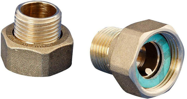 Wilo Verschraubung Messing R1/d 28 i x G 11/2 i – 1 Satz für Trinkwasser- und Solarthermiepumpen