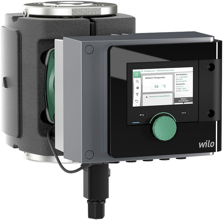 Wilo Stratos MAXO-Z 25/0,5-6 Hocheffizienz-Nassläuferpumpe mit Smart-Funktionen