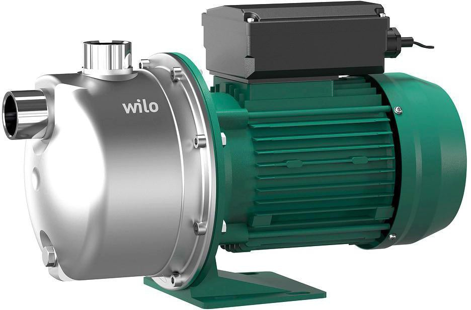 Wilo Hochdruck-Kreiselpumpe Jet WJ 202 – Selbstansaugend, 230 V, Edelstahl
