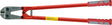 VBW Bolzenschneider WAGGONIT 460 mm – gesenkgeschmiedet, Schneidleistung bis 48 HRC