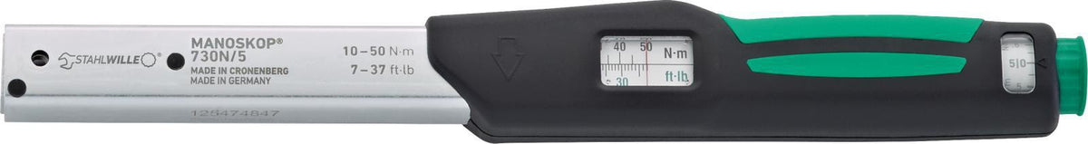 STAHLWILLE Drehmomentschlüssel 730N/2 4-20 Nm 9x12mm mit QuickRelease und Kalibrierzertifikat