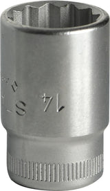 STAHLWILLE Steckschlüsseleinsatz 45 3/8 Zoll 12-kant SW 7 mm – HPQ Hochleistungsstahl