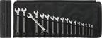 17-teilig / 6, 7, 8, 9, 10, 11, 12, 13, 14, 15, 16, 17, 18, 19, 20, 21, 22 mm / in Rolltasche