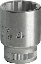 STAHLWILLE Steckschlüsseleinsatz 45 3/8 Zoll 12-kant SW 7 mm – HPQ Hochleistungsstahl