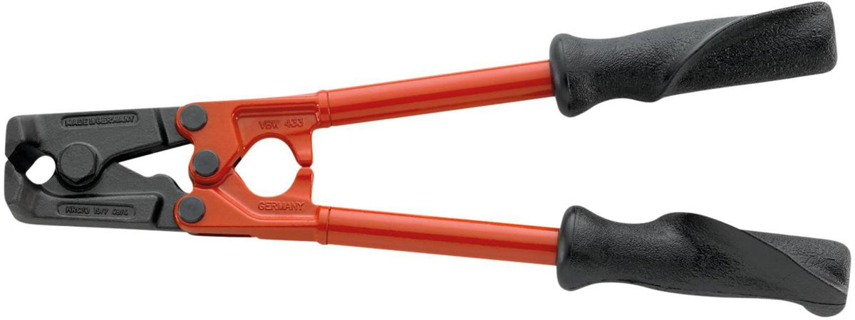 VBW Bolzenvornschneider CombiCUT 370 mm – gesenkgeschmiedet, induktiv gehärtet, für weichen/mittleren/harten Draht