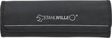 STAHLWILLE Maulringratschenschlüssel-Satz 17F/5, 5-teilig, SW 8-19 mm, flache Ausführung, 72 Zähne, in Rolltasche