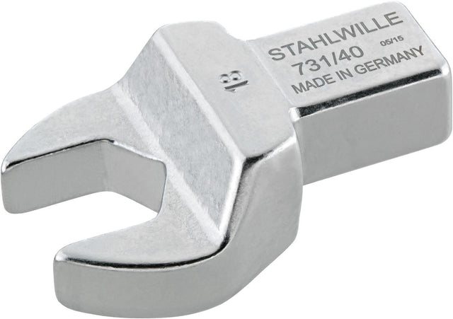 STAHLWILLE Mauleinsteckwerkzeug 731/40 16 SW 16mm 14x18mm Chrom-Alloy-Stahl