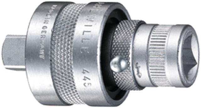 STAHLWILLE Aufsteckknarre 445 3/8 Zoll umschaltbar 20 Zähne Chrom-Alloy-Stahl