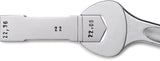 STAHLWILLE Doppelmaulschlüsselsatz 8-teilig SW 6-22 mm verchromt
