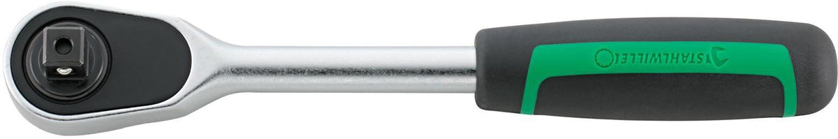 STAHLWILLE Hebelumschaltknarre 512QR N 1/2 Zoll 80 Zähne mit QuickRelease