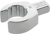 STAHLWILLE Einsteckringschlüssel 733/10 – 10 mm SW, 9x12 mm Aufnahme, Chrom-Alloy-Stahl