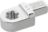 STAHLWILLE Einsteckwerkzeug 732TX/10 E 6 SW E6 9x12mm Chrom-Alloy-Stahl verchromt