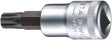 STAHLWILLE Steckschlüsseleinsatz 54 X 1/2 Zoll Innen-Vielzahn M5 L.60mm – Chrom-Alloy-Stahl