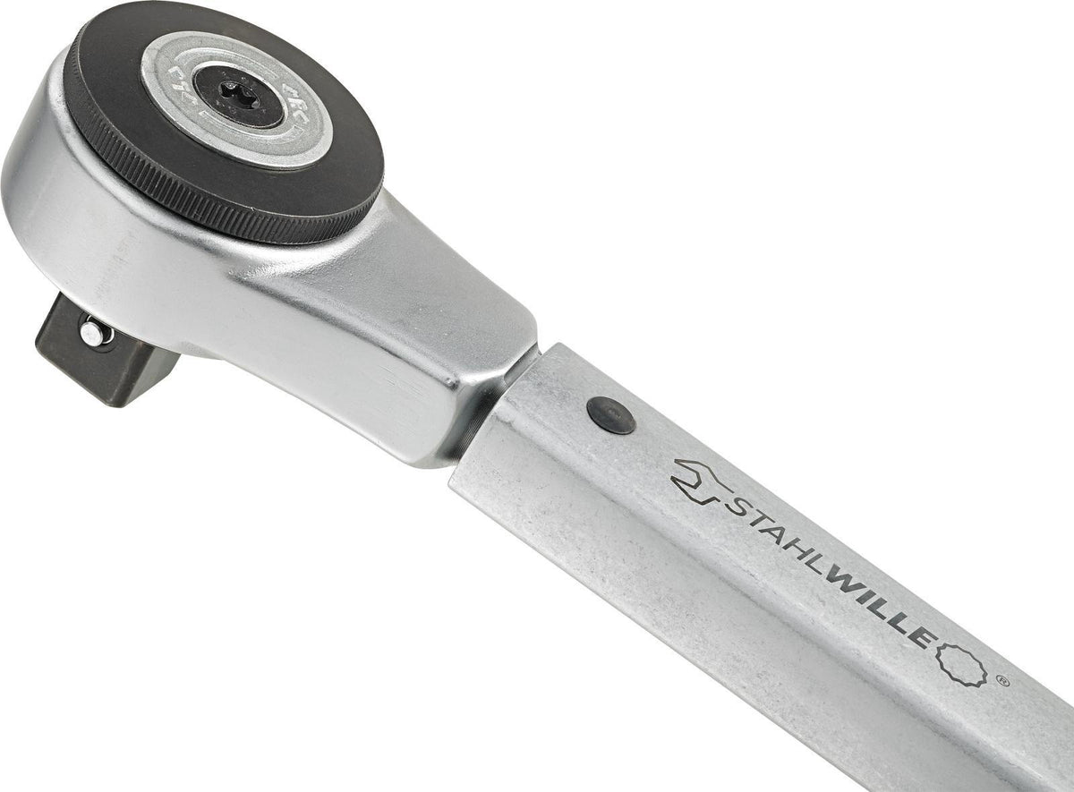 STAHLWILLE Drehmomentschlüssel 750NR/100 3/8 Zoll 20-100 Nm mit Doppel-Stopp-Signal