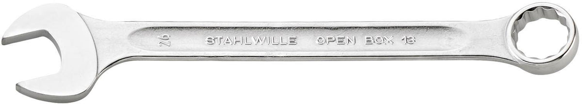 STAHLWILLE Ringmaulschlüssel OPEN BOX 13 SW 5,5 mm, Länge 100 mm, Form A, Chrom-Alloy-Stahl