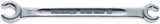 STAHLWILLE Doppelringschlüssel OPEN-RING 24 8x10 mm, 145 mm, 6kant, verchromt