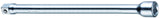 STAHLWILLE Verlängerung 509 1/2 Zoll 75 mm – Chrom-Alloy-Stahl, verchromt