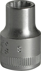 STAHLWILLE Steckschlüsseleinsatz 45 3/8 Zoll 12-kant SW 7 mm – HPQ Hochleistungsstahl