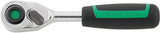 STAHLWILLE Bit-/Hebelumschaltknarre 419 B QR 1/4 Zoll mit Ausdrückfunktion, 80 Zähne, 115 mm