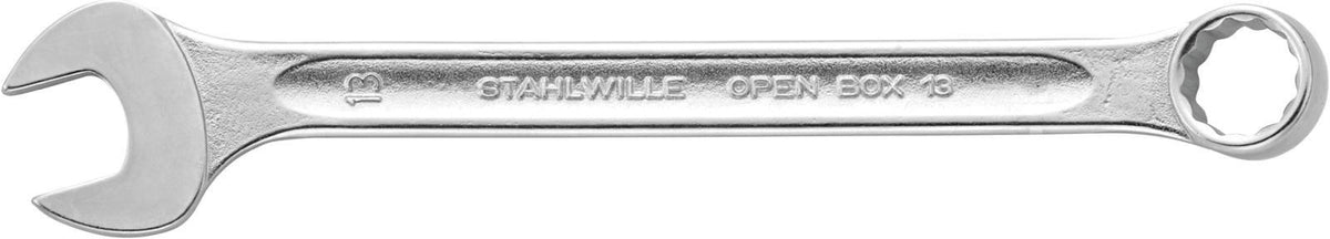 STAHLWILLE Ringmaulschlüssel OPEN BOX 13 SW 5,5 mm, Länge 100 mm, Form A, Chrom-Alloy-Stahl