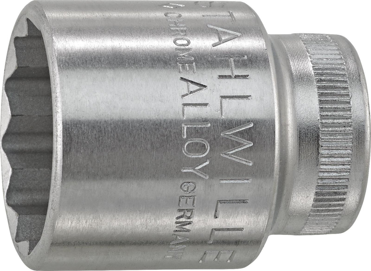 STAHLWILLE Steckschlüsseleinsatz 45 3/8 Zoll 12-kant SW 7 mm – HPQ Hochleistungsstahl