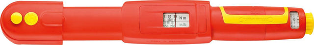 STAHLWILLE Drehmomentschlüssel 730R VDE 3/8 Zoll 4-25 Nm – schutzisoliert, QuickRelease