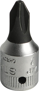 STAHLWILLE Steckschlüsseleinsatz 44 P 1/4 Zoll PH 1 Länge 28 mm