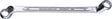 STAHLWILLE Doppelringschlüssel 20 6x7 mm tief gekröpft 165 mm Chrom-Alloy-Stahl