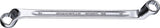 STAHLWILLE Doppelringschlüssel 20 6x7 mm tief gekröpft 165 mm Chrom-Alloy-Stahl