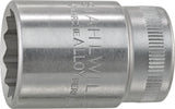 STAHLWILLE Steckschlüsseleinsatz 50 1/2 Zoll 12-kant SW 8 mm Länge 38 mm
