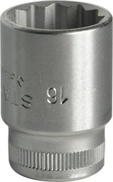STAHLWILLE Steckschlüsseleinsatz 45 3/8 Zoll 12-kant SW 7 mm – HPQ Hochleistungsstahl