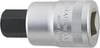 STAHLWILLE Steckschlüsseleinsatz 59 3/4 Zoll Innen-6-kant SW 14 mm Länge 80 mm