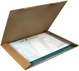 TRANSPAK Kalenderverpackung 1-wellig 500x420x12 mm B3 braun – 25 Stück