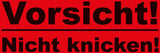 TRANSPAK Hinweisetikett Lieferschein innenliegend 145 x 70 mm rot 1000 Stück/Rolle