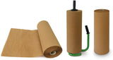 Handstretchfolie PaperStretch 500mm x 150m aus braunem Kraftpapier von TRANSPAK