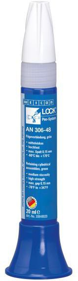 WEICONLOCK AN 306-48 Fügeverbindung – hochfest, grün, 20 ml Pen