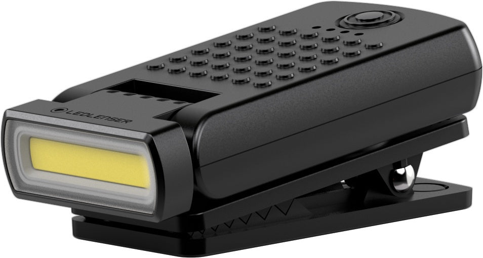 LEDLENSER Akku-Handleuchte W1R Work – Kompakte Clip-Leuchte mit Drehgelenk, Magnet & USB-C