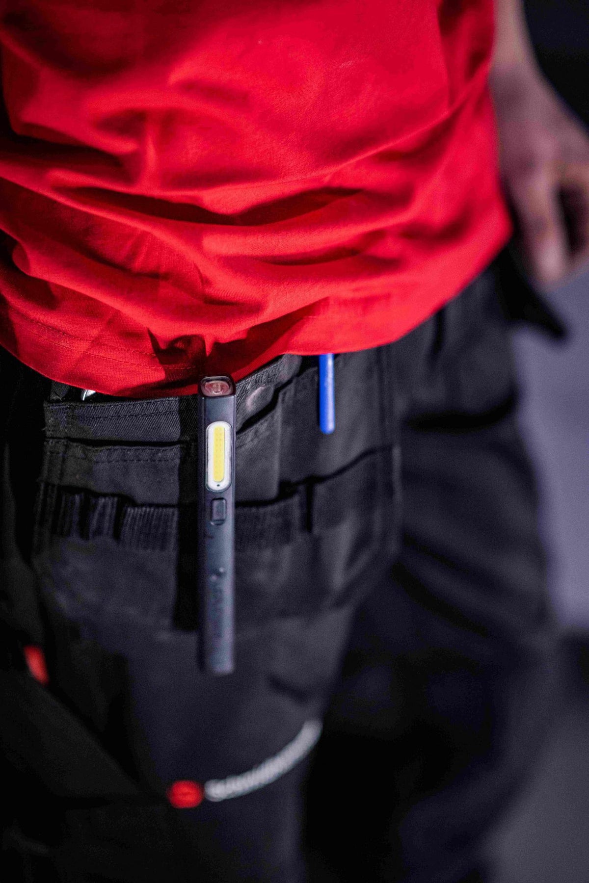 LEDLENSER Akku-Handleuchte W1R Work – Kompakte Clip-Leuchte mit Drehgelenk, Magnet & USB-C