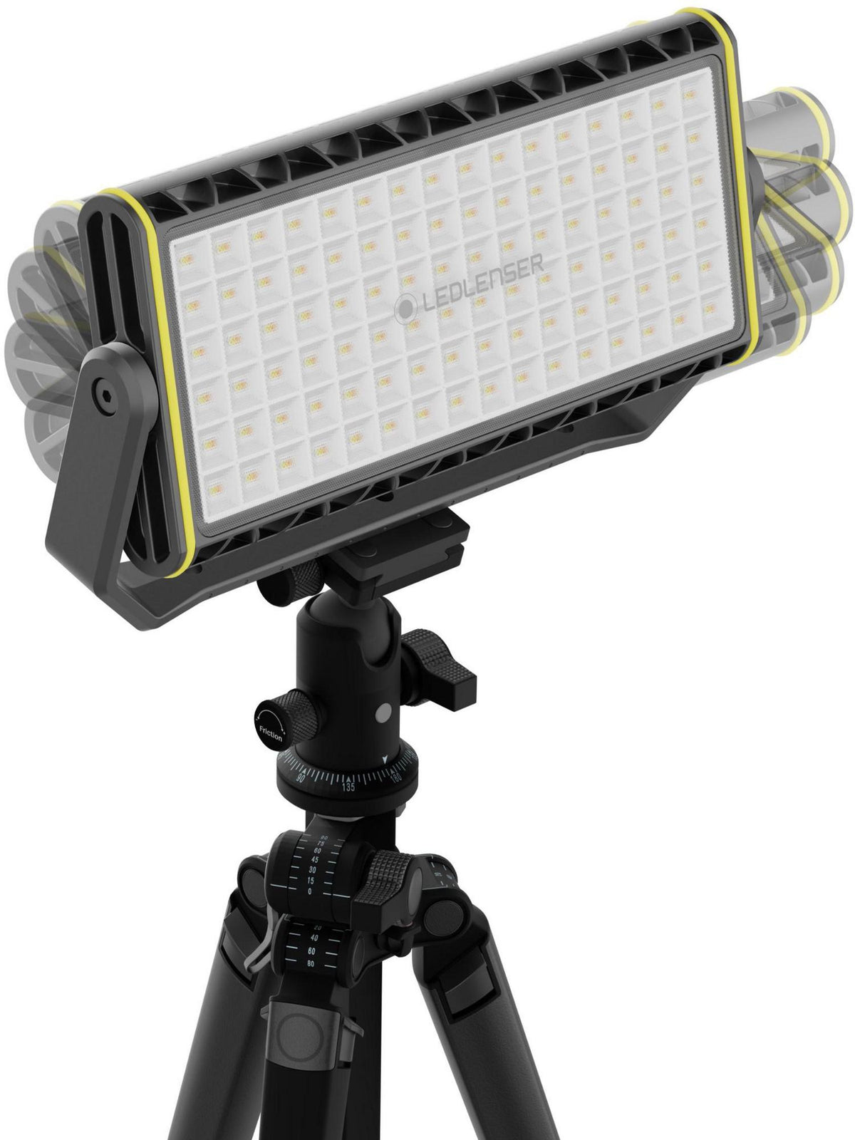 LEDLENSER LED-Strahler AF12R Work 850-8000 lm Li-Ion 14,4V IP67 – Hybrid Power, tunable white