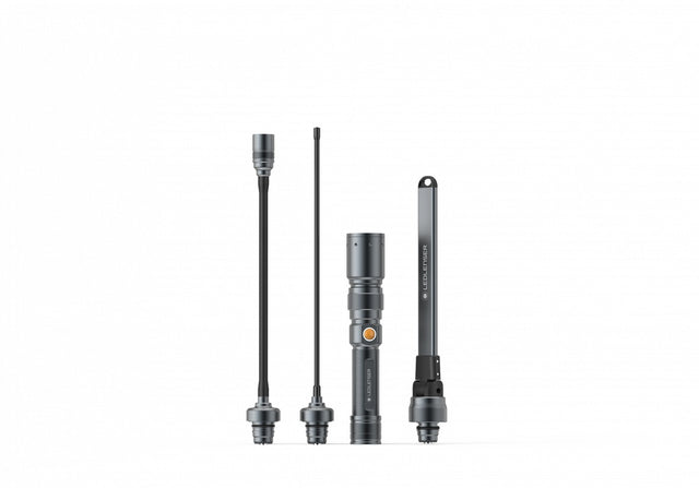 LEDLENSER Arbeitsleuchten-Set Worker's Friend 250-500 lm Li-Ion 130 m schwarz