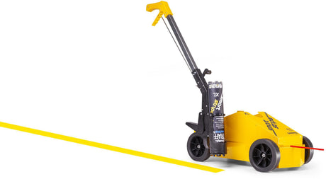 AMPERE Markierwagen Smart Striper für Traffic Extra Paint XL 750 ml – Strichbreite 3–10 cm, 4 Räder