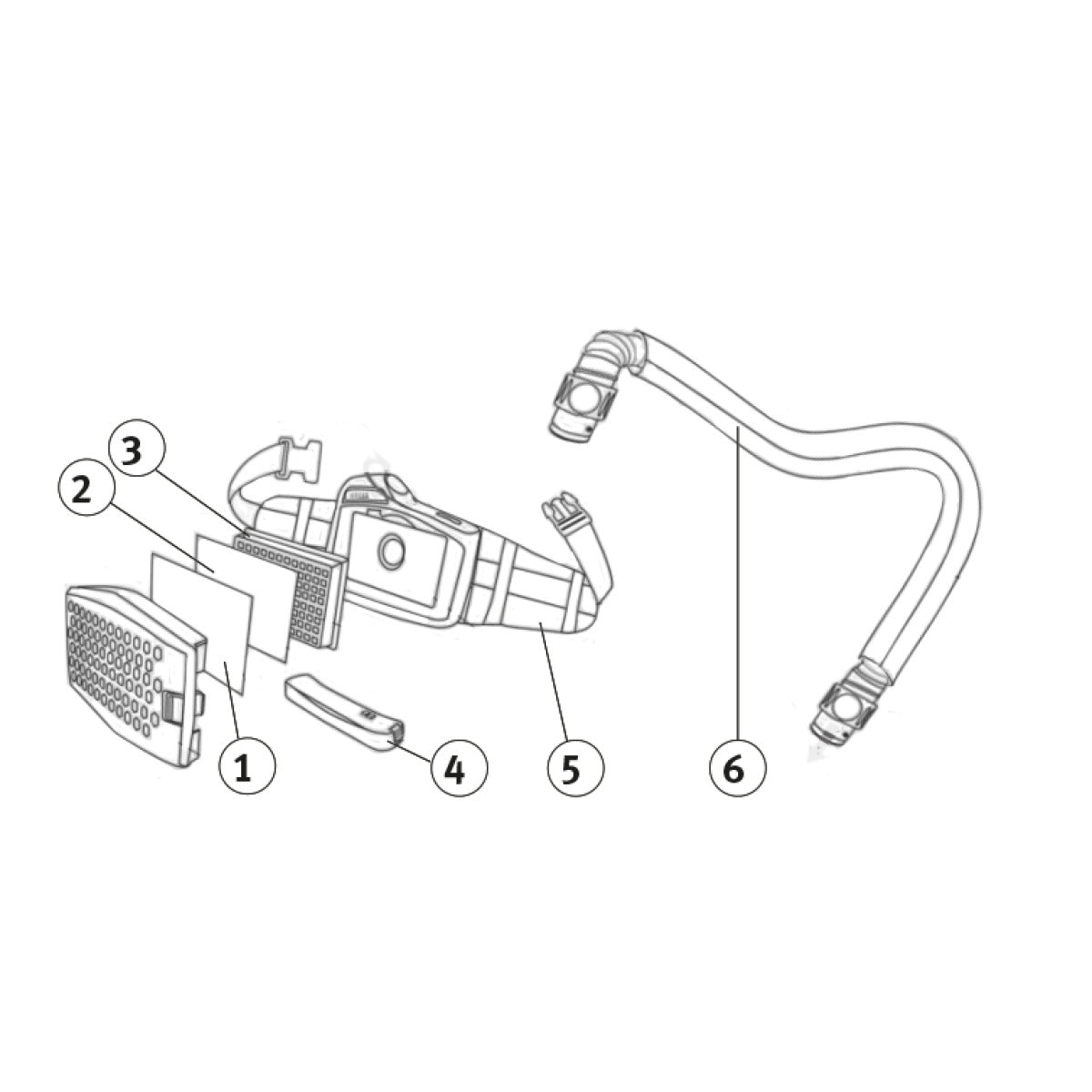 Schweisskraft Automatik-Schweißschutzhelm XXL-W F-TC AIR TH3 VarioProtect - Art. 1654105
